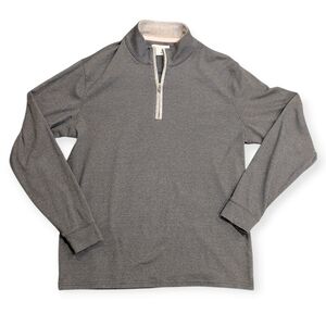 The Normal Brand Quarter Zip Pullover Mens XL Tall Soft Stretch Gray Athleisure